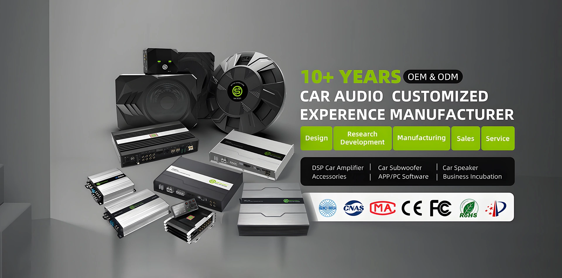 Autó audio teszt berendezés gyár