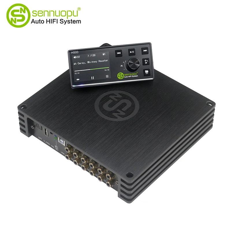 CAR AUDIO 8*50W DSP erősítő 10CH -val